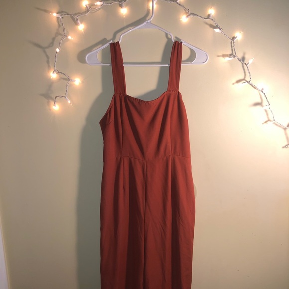 Forever 21 Pants - red/orange jumpsuit